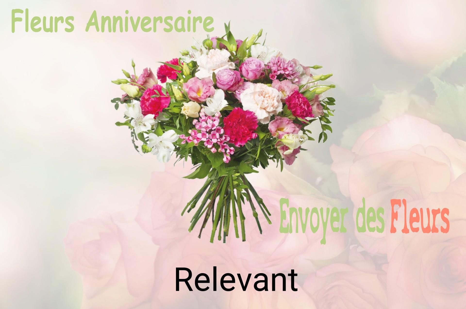 Bouquet de fleurs d’anniversaire livré à Relevant